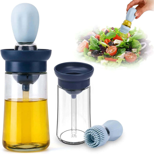 Perfect Dealz 2 in 1 Oil Brush And Spray Dispenser Bottle