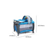 Alloy Portable Simplistic Portable Crib dimensions and features, compact and practical for baby sleep.