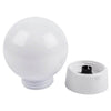 Perfect Dealz White Ready Light Gallery and Bowl Lamp
