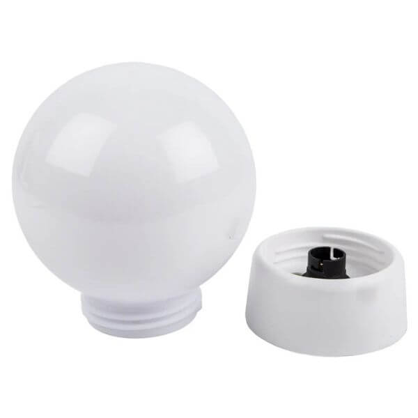 Perfect Dealz White Ready Light Gallery and Bowl Lamp