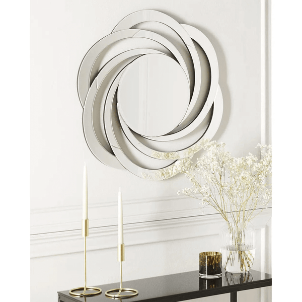 Perfect Dealz Swirl Decorative Wall Mirror