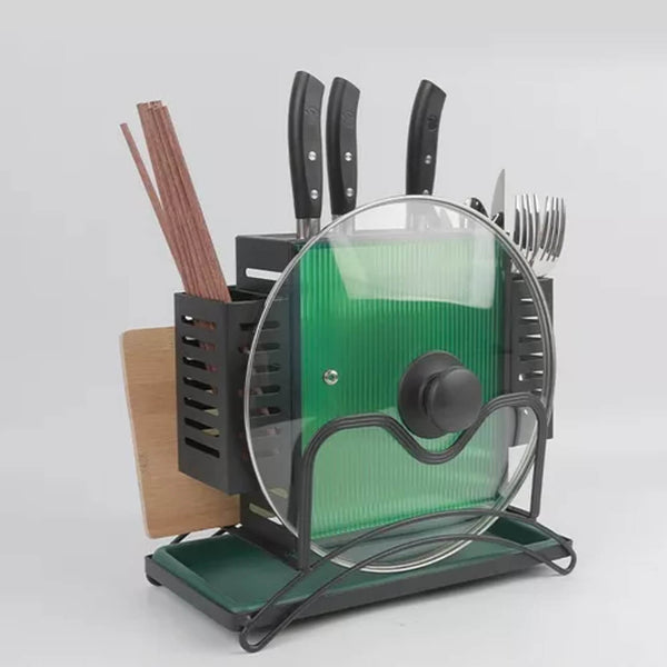 Perfect Dealz Knife Storage with Cutting Board Holder