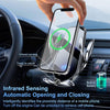 15W Fast Wireless Charging Auto Clamping Car Cell Phone Holder