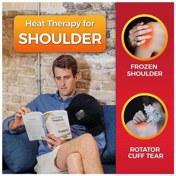 Electric Adjustable Pain Relief Heated Shoulder Brace image 2