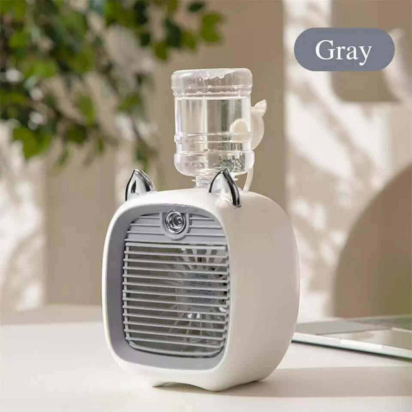 Rechargeable Mini Air Cooler Fan with Humidifier image 3