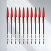 Perfect Dealz Smooth-Flow Retractable Red Ballpoint Pen 1.0mm