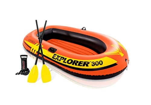 3 Person Inflatable Boat Set image 1