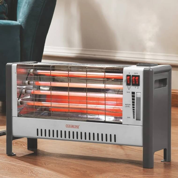 4 Quartz Tubes Heater with Humidifier image 0