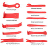 19-Piece Car Trim & Panel Removal Tool Kit with various tools including pull types and panel removers for automotive work.