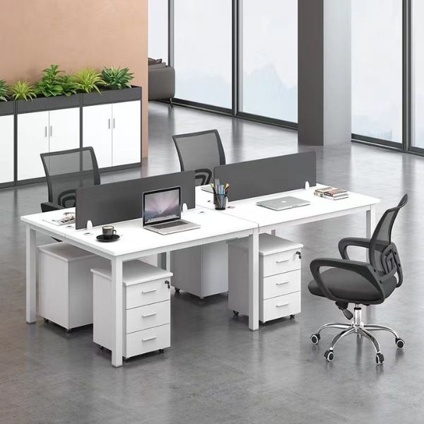 Ergonomic Mid-Back Mesh Office Chair at a modern office desk setup highlighting workspace design and organization.