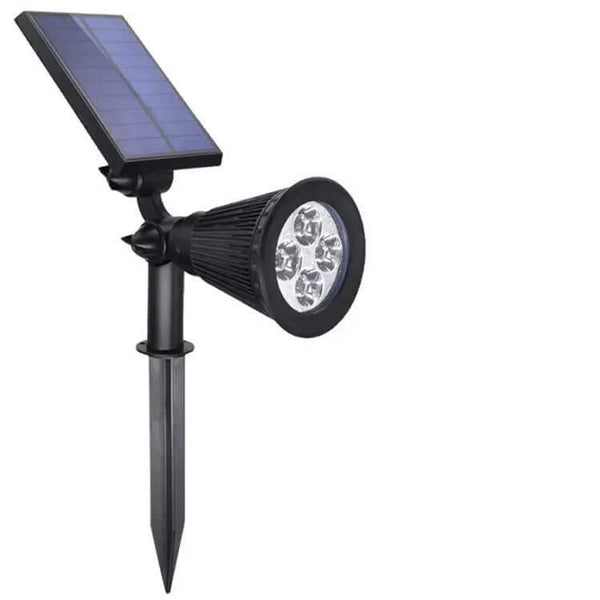 Waterproof Solar Powered Outdoor Spotlight image 1