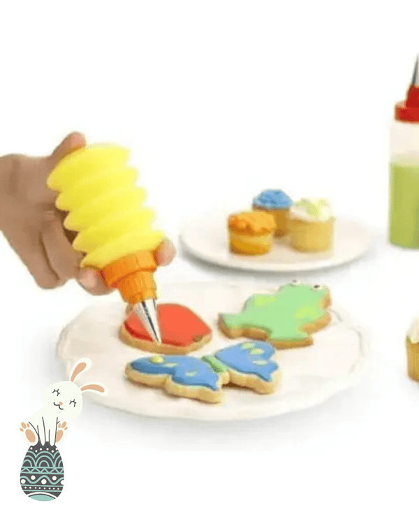 Perfect Dealz Squeeze Decoration Bottle Set of 2 Cookie and Cupcake Decorating
