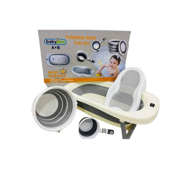Perfect Dealz Baby Foldable Bath Tub Set