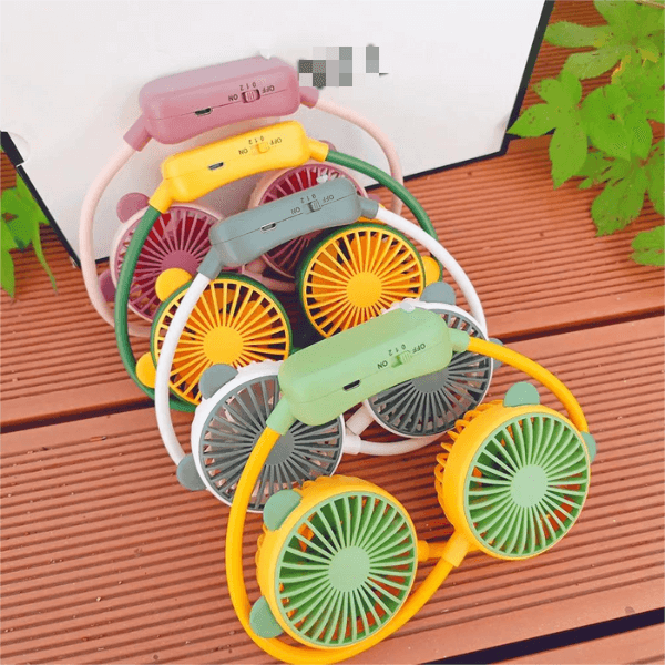 USB Charging Mini Neck Fan image 0