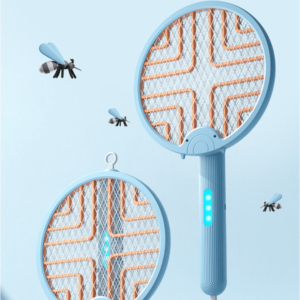 Perfect Dealz 2-in-1 Electric Mosquito Swatter &amp; UV Bug Zapper Lamp