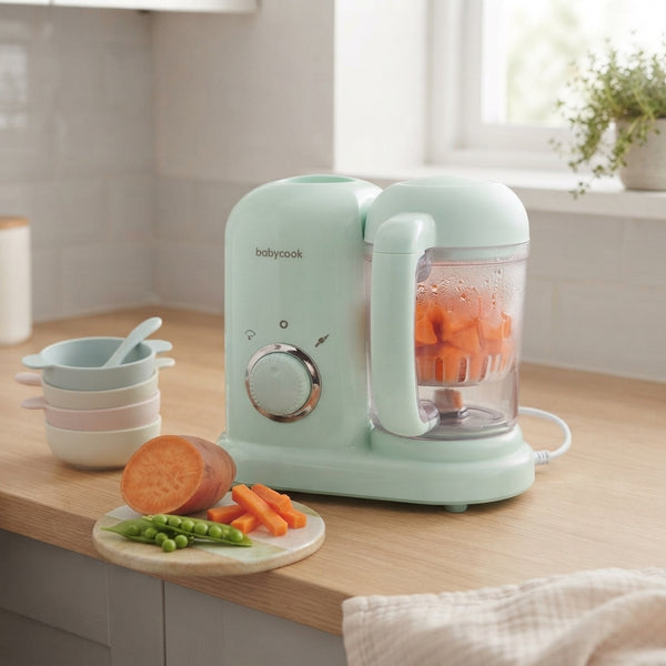 2-in-1 Baby Food Processor and Steamer for Homemade Meals