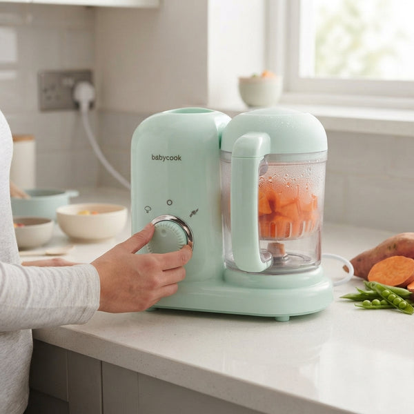 2-in-1 Baby Food Processor and Steamer for Homemade Meals