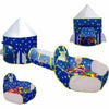 3 In 1 Spaceship Toddler Crawl Tunnel Playhouse Tent image 3
