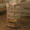 4-Tier Nursery Storage Rack for Newborn Items image 0
