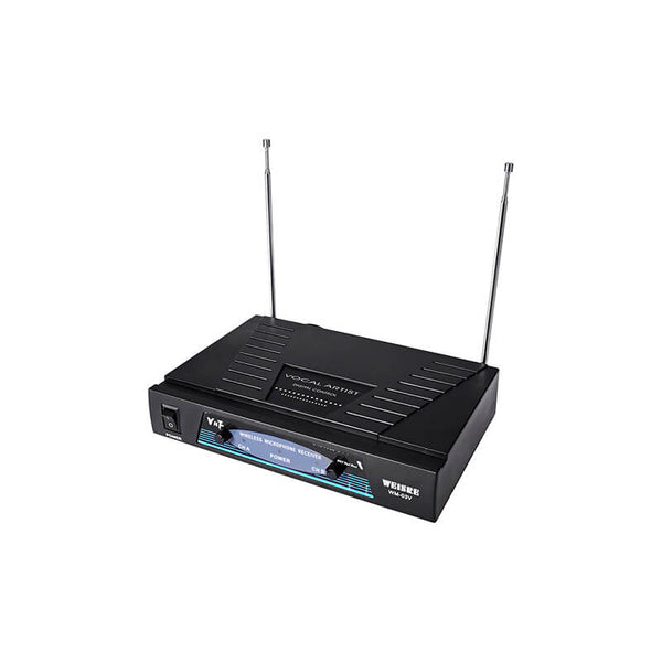 Perfect Dealz Professional 2 Channel VHF Wireless Dual Handheld Microphone System