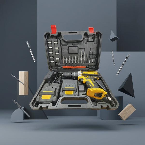 21V Multi-Function Cordless Impact Drill & Screwdriver