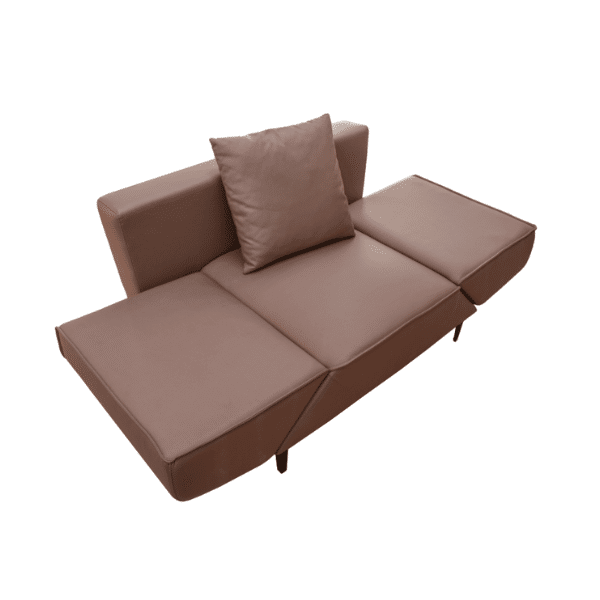 2-in-1 Single Sleeper Sofa Bed with comfortable cushion and modern design.