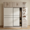 Modern Sliding Door Wall Storage Cabinet featuring sleek design and practical storage for a clutter-free space.