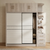 Modern Sliding Door Wall Storage Cabinet featuring sleek design and practical storage for a clutter-free space.