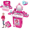 Little Deluxe Beauty Play Set in Luggage Trolley 3 in 1 image 0
