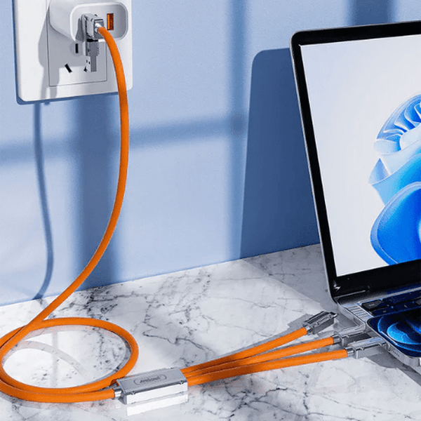 Perfect Dealz 120W Ultra-Fast 3-in-1 Charging Cable