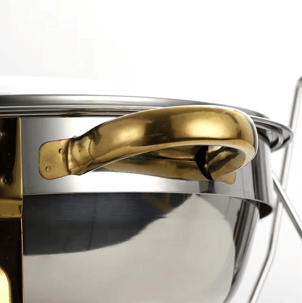 5L Luxury Stainless Steel Gold Buffet Chafing Dish image 1