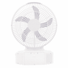 Perfect Dealz Solar-Powered Fan with Bluetooth Speaker & LED Light