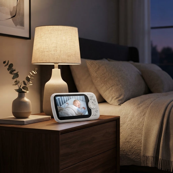 4.3 Inch Video Baby Monitor with Remote Pan-Tilt Camera