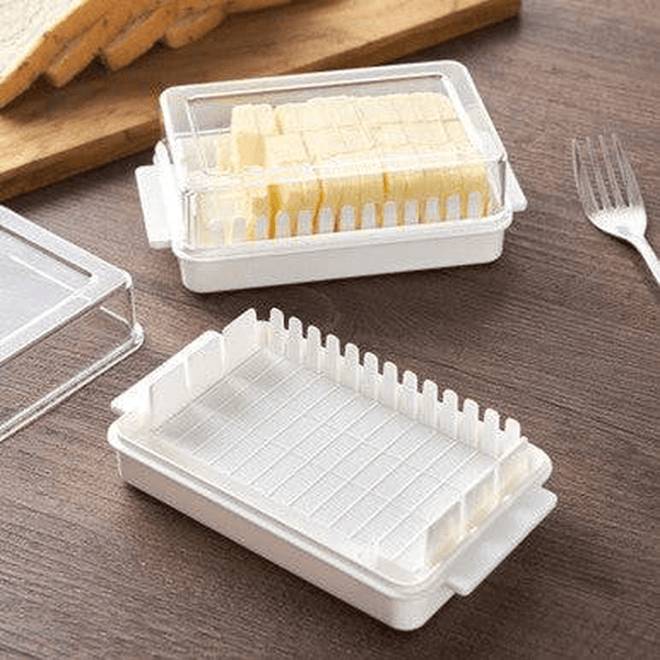 Perfect Dealz Butter Storage Box with Cutting Groove