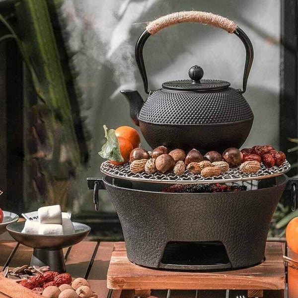 Indoor and Outdoor Tabletop Charcoal Grill Stove image 0