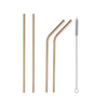 Perfect Dealz 4 Stainless Steel Straws with Brush