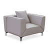 2-in-1 Single Sleeper Sofa Bed in a modern design featuring a light color and comfortable cushions.