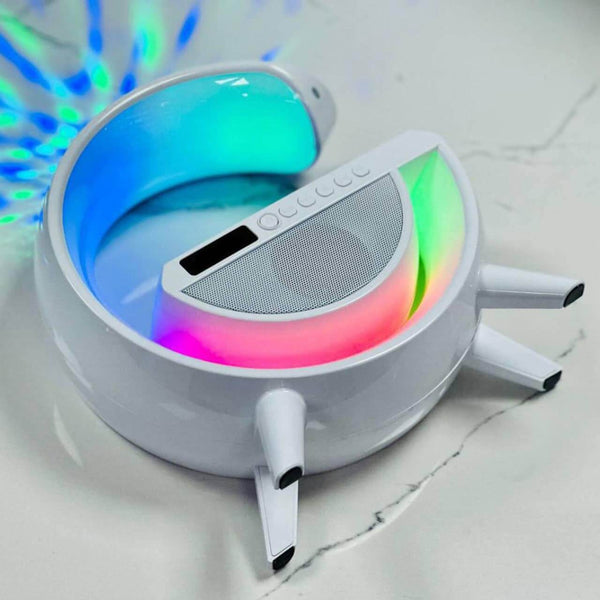 Perfect Dealz LED Disco Wireless Charger Speaker