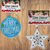 Festive Christmas Tree Hanging Ornaments ? Assorted 9x10?cm image 0