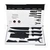 Perfect Dealz High Quality 6 Piece Kitchen Stainless Steel Knife Set with Non-Stick Surface