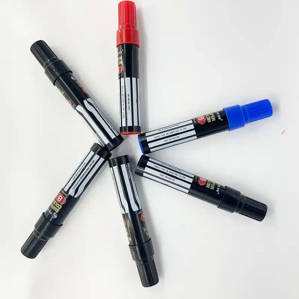 Perfect Dealz 6 Piece Black Super Color Permanent Marker