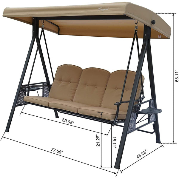 Outdoor 3 Seater Swing Hammock image 5