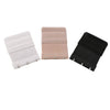 3 Pieces Bra Extender Hooks in white, nude, and black, designed for a more comfortable bra fit.
