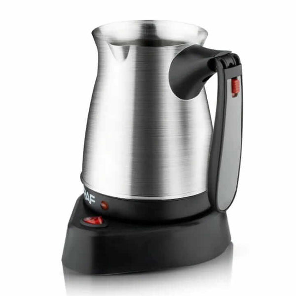 Perfect Dealz Stainless Steel Electric Coffee Pot With Collapsible Handle