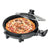 Perfect Dealz 1500w Electric Pizza Pan with Glass