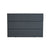 3 Panel Headboard in grey fabric with modern three-panel design for stylish bedroom decor.