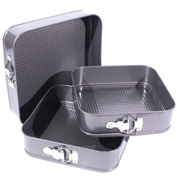 Perfect Dealz 3-Piece Non-Stick Springform Baking Pan Set