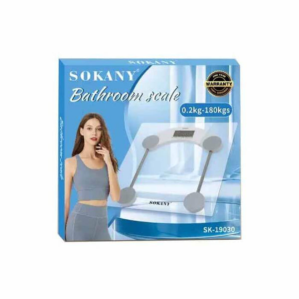 Tempered Glass Bathroom Scale image 1