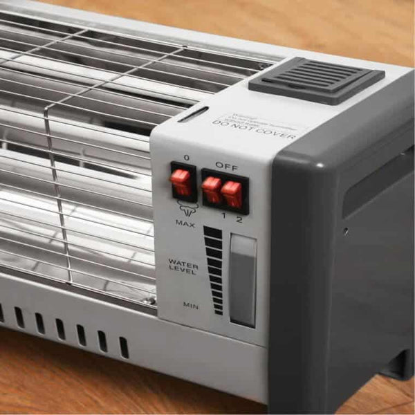 4 Quartz Tubes Heater with Humidifier image 2