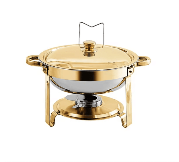 5L Luxury Stainless Steel Gold Buffet Chafing Dish image 3